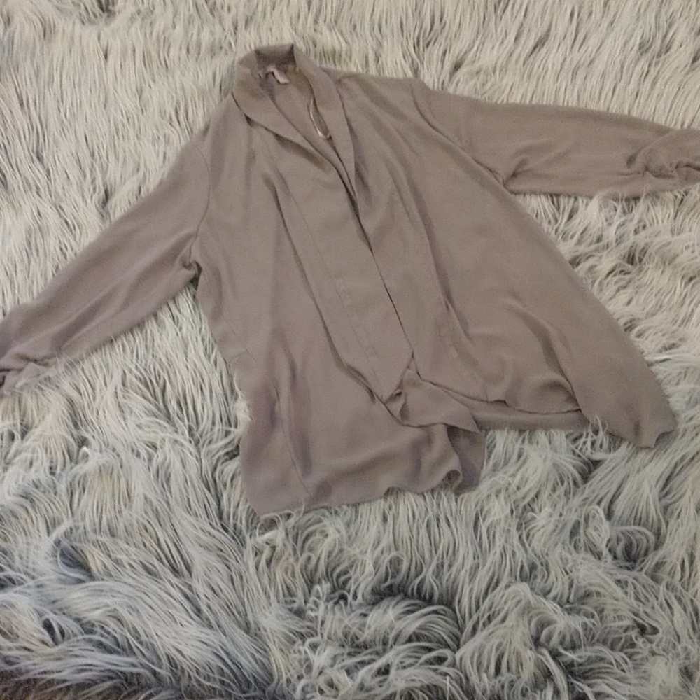 Gray womans forever21 cardigan